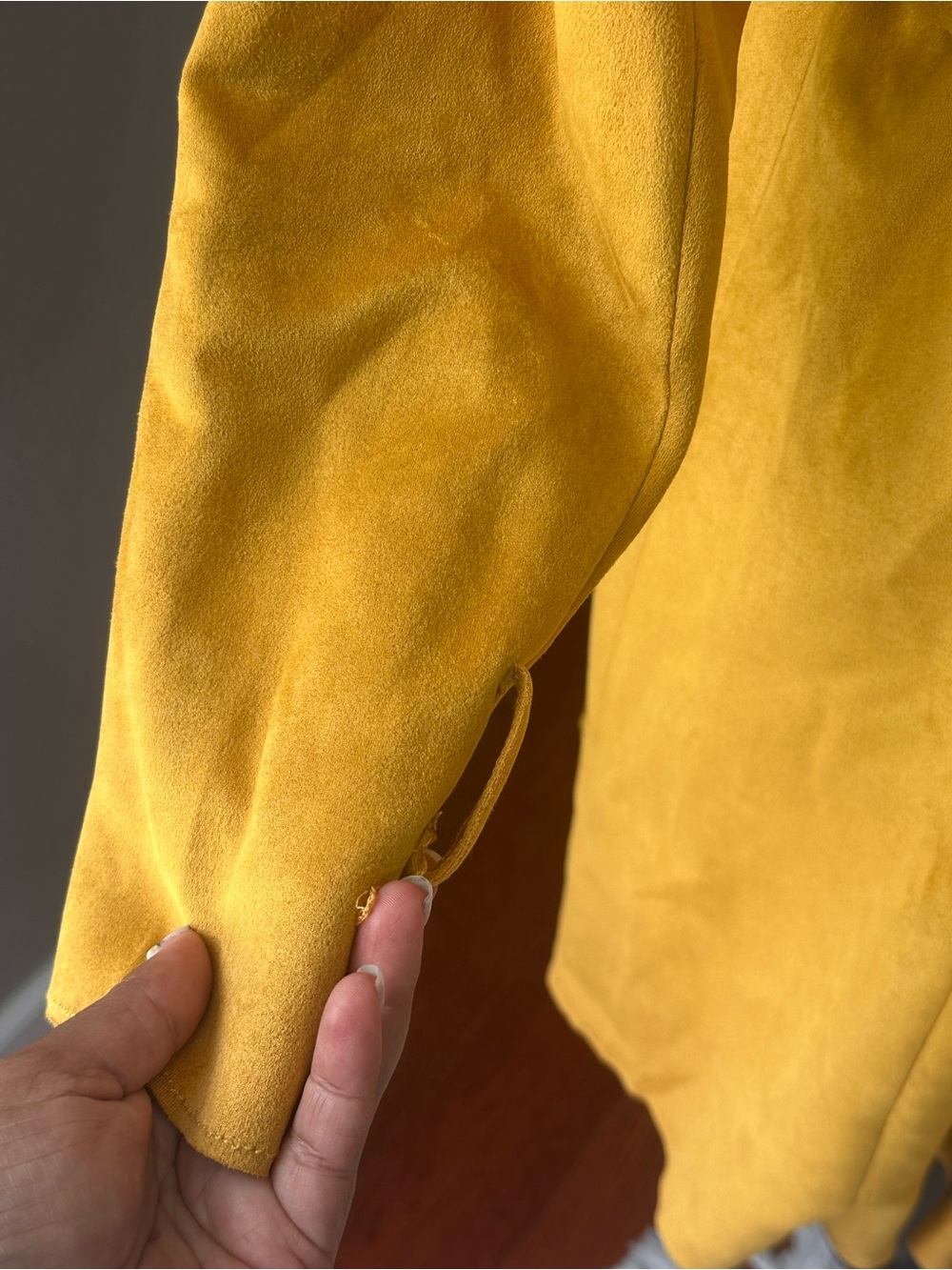 NWT Elie Tahari Mustard Trench Trendy City Pea Coat - Picture 11 of 11
